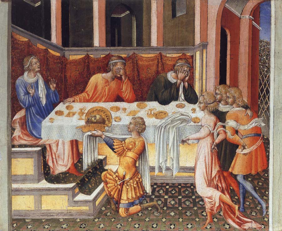 Giovanni di Paolo The Feast of Herod
